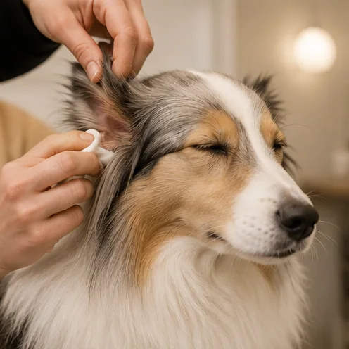 Gentle ear cleaning care