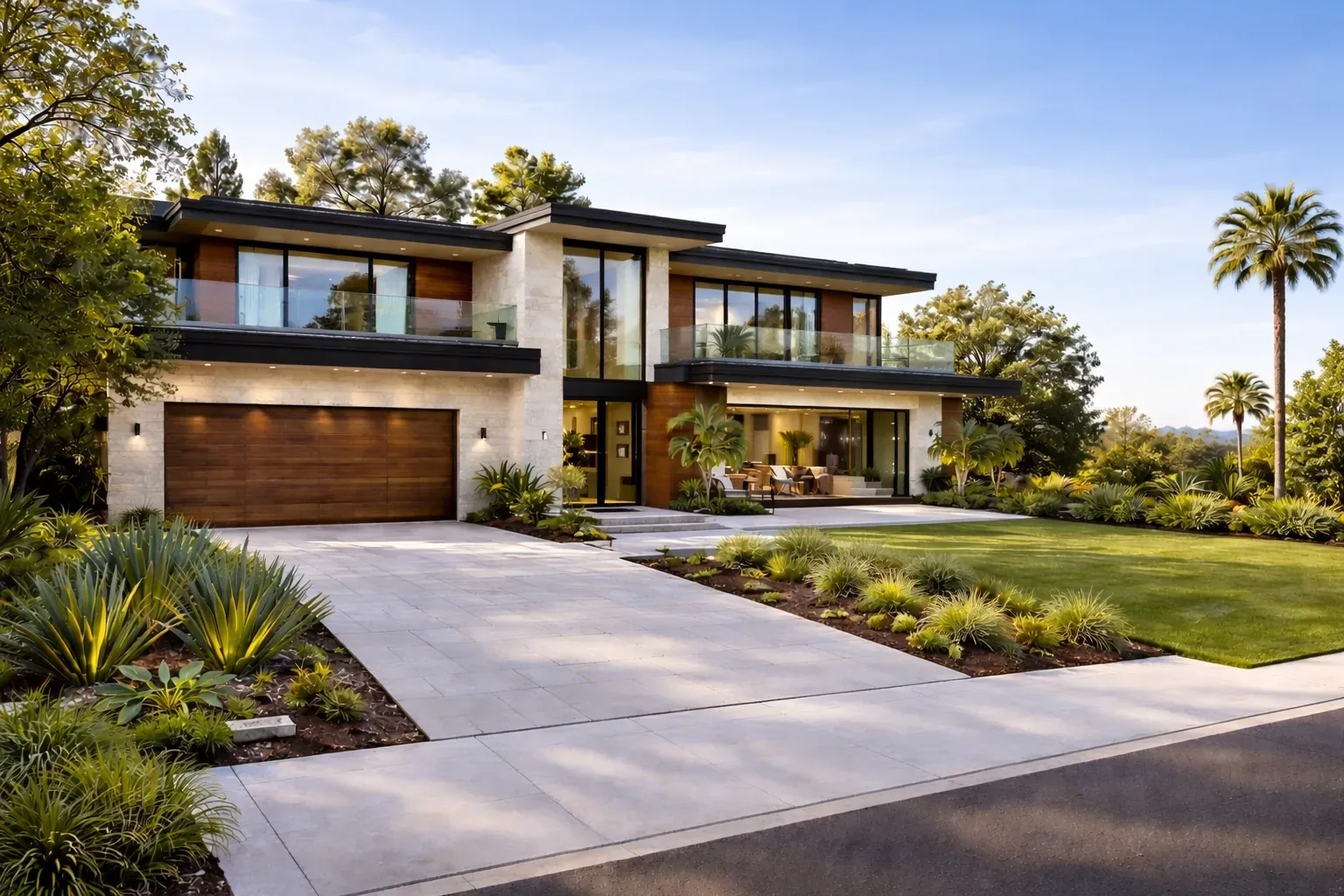 Modern Los Angeles family home exterior