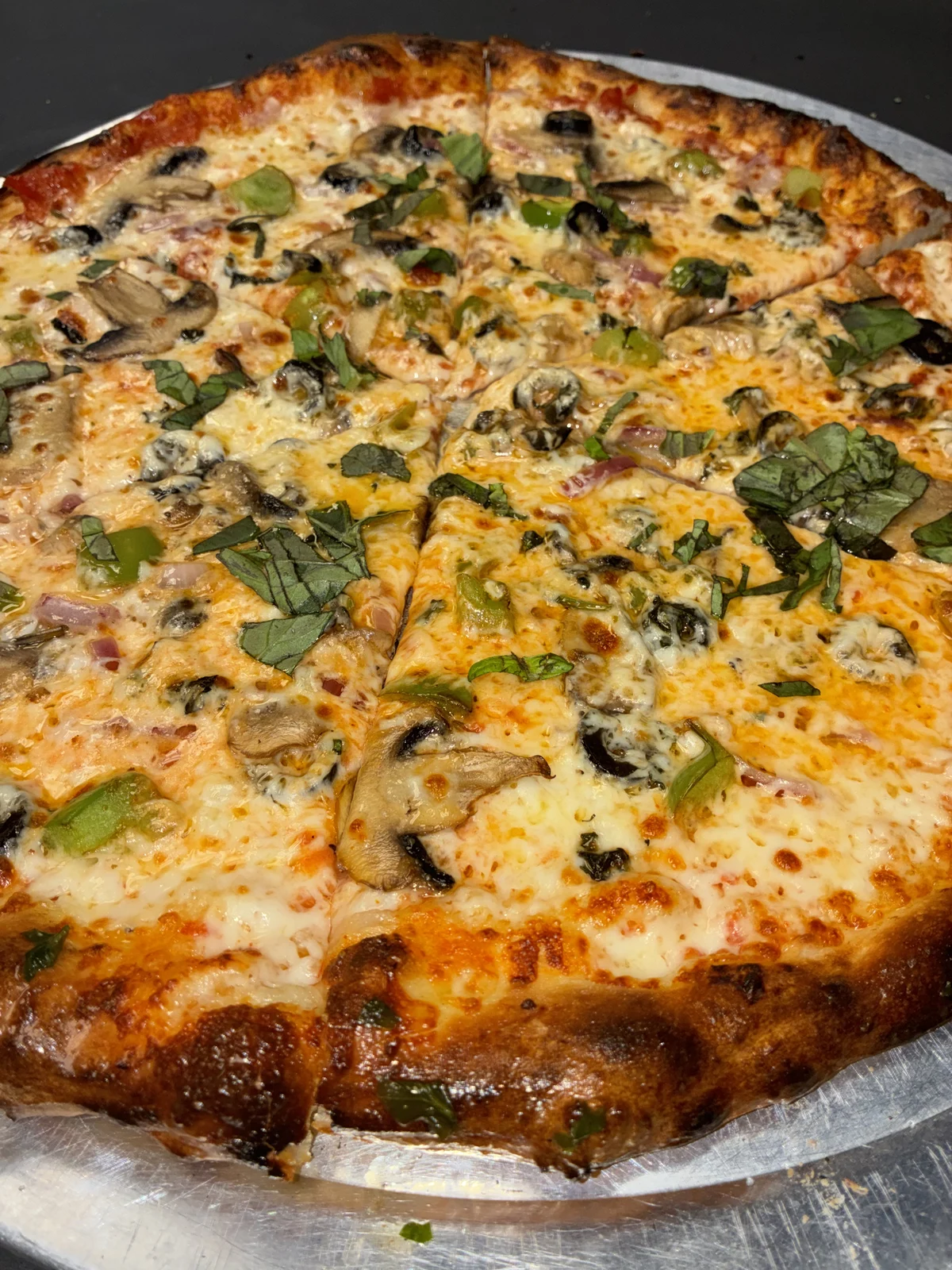 Loaded Rollin' 2 Stoned pizza